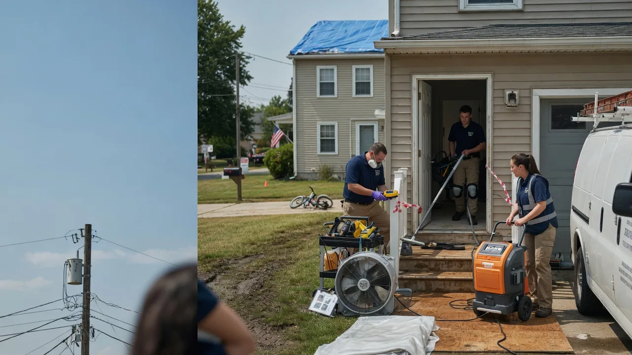 Water Damage Repair in New Wilmington, PA near me